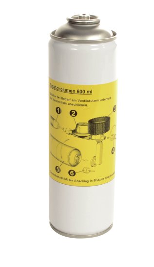 Réserve d’air 600 ml pour kit de contrôle réseau gaz