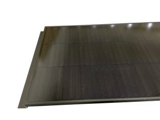 Kit de panneau solaire Full Black 120W avec régulateur MPPT