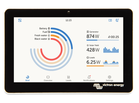 GX Touch 50 pour Cerbo GX